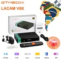 Gtmedia lacam v8x satelliten empfänger DVB-S/s2/s2x vcm/acm/multi-stream 1080p hd eingebaute 2 4g