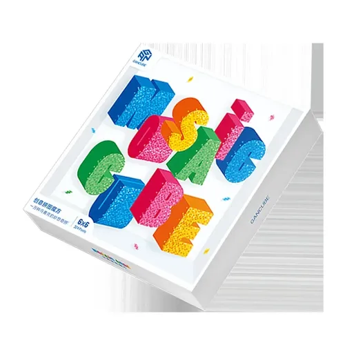 Gan Cube Wand Gan Puzzles Mosaik Würfel Mini Gan 328 6x6 Stück Magic Cubo Wandbehänge DIY Chart