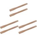 6 Pcs Replacement Handle Repairing Wooden Grip Handle Non-skid Wooden Handle for