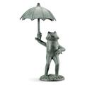 Frog Garden Statue Umbrella - Decorative Outdoor Accessory