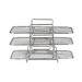 Dual Air Fryer Rack Compatible for Ninja Multi Layered Dehydrator Racks 304 Stainless Steel Dual Air Fryer Stand Racks Air Fryer Accessories