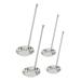 4pcs Meatball Spoon Stainless Steel Meat Baller Pie Mold with Long Handle Scoop Kitchen Gadgets for Dessert Pie Meat