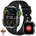 Smart Watch for Men Women 3ATM Waterproof Smart Watches with BluetoothCall(Answer/Dial) 1.96â€� Big Screen 420mAh Outdoor Rugged Fitness TrackerSmartwatch for Android iOS