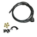 20FT DIY Misting Cooling System Kit - Water-Saving Sprayer for Cooling and Watering Garden Greenhouse Patio Lawn and Flowers