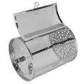 Oven Cage 360 Degree Rotatable Stainless Steel Oven Rack Roast Basket for Baking Nuts BBQ Roaster Tool