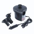 Electric Air Pump 380L/min Inflatable Outdoor Air Bed Pump for Air Bed Boats Toy DC 12V Portab