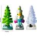 Magical Growing Crystal Christmas Paper Tree Christmas Tree Opens Snowflake Paper Tree Decoration DIY Xmas Ornaments