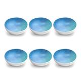 Abode Homewares by TarHong Oceanic Ombre Bowl, 7"/ 34 oz.Set of 6