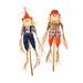 60" Scarecrow on Pole, Set of 2