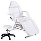 Salon Tattoo Adjustable Chair with Two Trays ,Multi-Purpose 3-Section Facial Bed Table & Hydraulic Stool