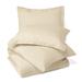 Luxury Microfiber Solid Duvet Cover Set