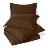 Luxury Microfiber Solid Duvet Cover Set