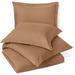 Luxury Microfiber Solid Duvet Cover Set