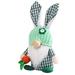 Easter Decorations Cute Plush Faceless Dolls Home Desk Window Ornaments Holiday Party Prop Gifts 3.5x2.4x8.3inch