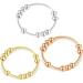 3pcs/lot Fidget Ring Anxiety Rings for Women Anti Anxiety Rings Worry Rings Beads Fidget Spinner Rings for Girls Men