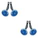 2pcs 20 Inch Kids Training Wheels Bike Stabilisers Bike Kid Cycling Sports Training Safety Support Children Auxiliary Wheels - Blue (16 inch)