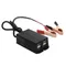 Auto Motorrad USB Hub Lade Station für Telefon DC Konverter mit Batterie Clip 4 USB Ports Power Adapter