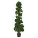 Silk Plant Nearly Natural 5.5 English Ivy Topiary Spiral Artificial Tree UV Resistant (Indoor/Outdoor)