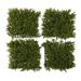 Silk Plant Nearly Natural 10.5 x 10.5 Rosemary Artificial Wall Mat UV Resistant (Indoor/Outdoor) (Set of 4)