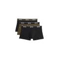 BOSS Men's Three Pack Of Stretch Cotton Trunks With Logo Waistbands - Size XL Green