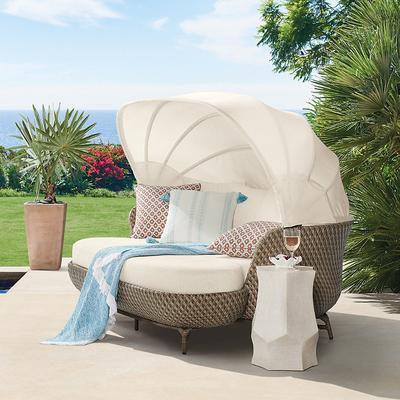 Malia Daybed - Sunbrella Rain, Rain Air Blue - Frontgate