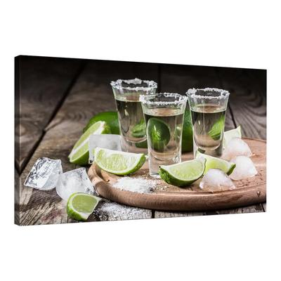 Elephant Stock 48" x 32" Tequila Shots Tray Canvas Wall Art