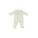 Carter's Long Sleeve Outfit: Gray Floral Motif Bottoms - Size 3 Month