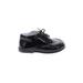 Tip Top Dress Shoes: Black Print Shoes - Kids Boy's Size 4