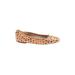 Sam Edelman Flats: Brown Leopard Print Shoes - Women's Size 4 - Round Toe