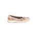 Sperry Top Sider Flats Tan Shoes - Women's Size 7 - Round Toe