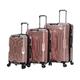 REEKOS Carry-on Suitcase Luggage 3-Piece Luggage Sets Large Capacity Suitcases Carry On Luggage Suitcase Checked Luggage Carry-on Suitcases Carry On Luggages (Color : C, Size : 20+24+28in)