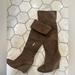 Michael Kors Shoes | Michael Kors Wedge Heel Boots- Over The Knee Or Below | Color: Brown/Gray | Size: 7