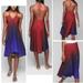 Athleta Dresses | Athleta Daytrip Ombr Convertible Dress | Color: Blue/Red | Size: M