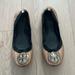 Tory Burch Shoes | Black And Tan Tory Burch Flats Size 9 | Color: Black/Tan | Size: 9