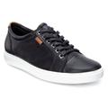 Sneaker ECCO "SOFT 7 W" Gr. 38, schwarz Damen Schuhe mit Label, Freizeitschuh, Halbschuh, Schnürschuh, schmale Form