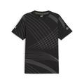 T-Shirt PUMA "Mercedes-AMG Petronas Motorsport AOP Logo-T-Shirt Herren" Gr. S, schwarz (black) Herren Shirts T-Shirts