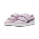 Sneaker PUMA "Smash 3.0 Suede Sneakers Kinder" Gr. 25, lila (grape mist crushed berry white purple) Kinder Schuhe Trainingsschuhe