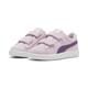 Sneaker PUMA "Smash 3.0 Suede Sneakers Kinder" Gr. 29, lila (grape mist crushed berry white purple) Kinder Schuhe Trainingsschuhe