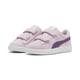 Sneaker PUMA "Smash 3.0 Suede Sneakers Kinder" Gr. 34, lila (grape mist crushed berry white purple) Kinder Schuhe Trainingsschuhe