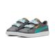 Sneaker PUMA "PUMA Smash 3.0 Summer Camp Sneakers Kinder" Gr. 29, grün (cool dark gray sparkling green white) Kinder Schuhe Trainingsschuhe