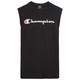 T-Shirt CHAMPION "Icons Sleeveless Crewneck L" Gr. S (46), schwarz Herren Shirts Sport