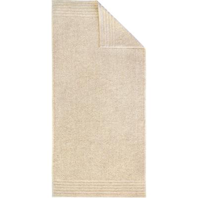 Duschtuch DYCKHOFF "Deep Harmony Energy", beige (natur), B:70cm L:140cm, Frottier, Obermaterial: 85% Baumwolle, 15% Hanf, Handtücher (Packung), 15% Hanf