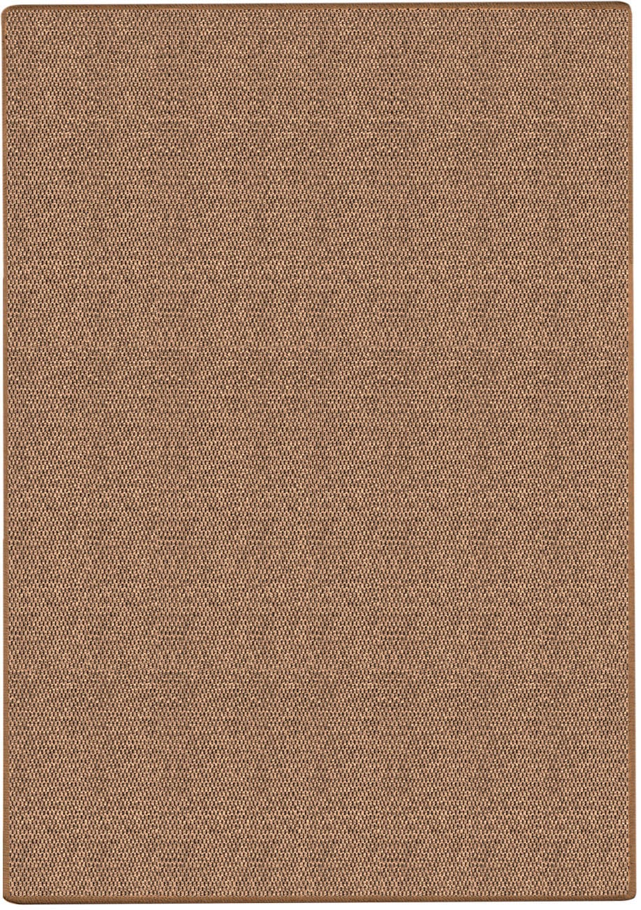Teppich MY HOME "Sisalteppich "Natur", braun (kork), B:200cm H:8mm L:200cm, Sisal, Teppiche, Teppich in verschiedenen Farben & Größen, raumklimaregulierend Image