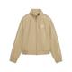 Trainingsjacke PUMA "T7 Damen" Gr. S, beige (prairie tan beige) Damen Jacken Übergangsjacken