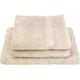 Handtuch Set DYCKHOFF "Deep Harmony Comfort" Handtücher (Packung) Gr. (3 St.), beige (natur) Handtuch-Sets