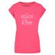 T-Shirt MERCHCODE "Damen Ladies Beach Please Extended Shoulder Tee" Gr. S, pink (hibiskuspink) Herren Shirts T-Shirts