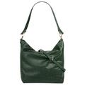 Shopper SAMANTHA LOOK Gr. B/H/T: 39 cm x 31 cm x 13 cm onesize, grün Damen Taschen Handtaschen echt Leder, Made in Italy