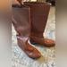 J. Crew Shoes | J. Crew Women's Riding Boots Size 8.5 Walnut Brown Leather Tall Knee High | Color: Brown | Size: 8.5