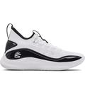 Under Armour Shoes | Mens Under Armour Ua Team Curry 8nm Basketball Shoes White Black 3024785 Size 12 | Color: Black/White | Size: 12