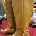 Michael Kors Shoes | Michael Kors Hamilton Leather Knee High Riding Boot Camel Tan Brown Size 6 Sh17f | Color: Gold/Tan | Size: 6